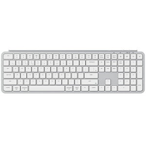 Keychron B6 Pro Mac�p��z�� �L�� / Bluetooth 5.2 / 2.4GHz ���C�����X ���Ή� �t���T�C�Y �V�U�[�X�C�b�` �E���g���X���� ���C�����X�L�[�{�[�h �V���o�[ # B6P-K14-US �L�[�N���� (�L�[�{�[�h)