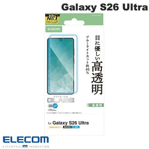 �G���R�� Galaxy S26 Ultra �K���X�t�B���� ������ �u���[���C�g�J�b�g # PM-G262FLGGBL �G���R�� (�A���h���C�h�X�}�z�p�t���ی�t�B����)