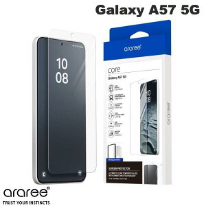 araree Galaxy A57 5G CORE �t���ی�K���X�t�B���� # AR28486A57 �A�����[ (�A���h���C�h�X�}�z�p�t���ی�t�B����)
