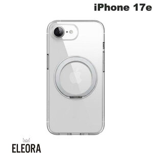 iPhone17e �N���A�P�[�X �����O�X�^���h MagSafe�Ή� ELEORA iPhone 17e ZERO CONTACT 360 M 360°��]�X�^���h�t���P�[�X Clear # EO_IS5CSPTZ3_CL �G���I�� (�X�}�z�P�[�X�E�J�o�[)