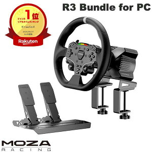 [7�����{���ח\��] �y�y�V1�ʁz MOZA Racing R3 Bundle for PC Windows���� ���[�V���O�n���h�� �R���g���[���[ # MOZA R3 Bundle for PC ���U ���[�V���O (�Q�[���p�b�h) �n���R��