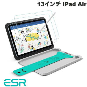 �y6����{�����\��z ESR 13�C���` iPad Air M4 (2026) / M3 (2025) / M2 (2024) UltraFit �y�[�p�[�e�N�X�`���[�t���ی�t�B���� 2������ # ES28495 �C�[�G�X�A�[�� (�^�u���b�g�p�t���ی�t�B����) �y�[�p�[��