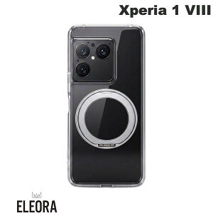 �y6��5�������z Xperia 1 VIII �G�N�X�y���A �N���A�P�[�X ���� �����O�X�^���h �}�O�Z�[�t ELEORA Xperia 1 VIII ZERO CONTACT 360 M 360°��]�X�^���h�t���P�[�X Clear # EO_X18CSPTZ3_CL �G���I�� (�A���h���C�h�X