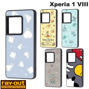 Xperia 1 VIII �G�N�X�y���A �P�[�X �f�B�Y�j�[ ���킢�� �v�[���� �~�b�L�[ �x�C�}�b�N�X �`�b�v�ƃf�[�� �X�e�B�b�` Ray Out Xperia 1 VIII �f�B�Y�j�[ �n�C�u���b�h�P�[�X maru ���C�A�E�g (�A���h��