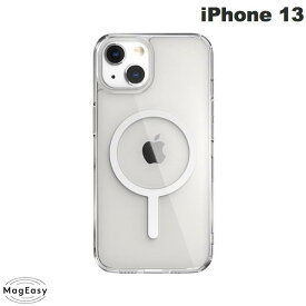 [ネコポス発送] MagEasy iPhone 13 MagCrush MagSafe対応 PCxTPUハイブリッドケース White # ME_IMNCSPTMR_WH マグイージー (スマホケース・カバー)