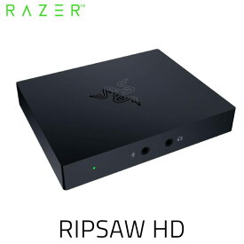 【国内正規品】 Razer Ripsaw HD 4K 60FPS フルHD パススルー HDMI 2.0 / USB 3.0 接続 キャプチャーカード # RZ20-02850100-R3M1 レーザー (ビデオ入出力・コンバータ)