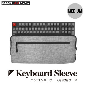 ARCHISS Keyboard Sleeve eL[XL[{[h Ή Medium # AS-AKS-M A[LX (L[{[h ANZT) P[X ^ o