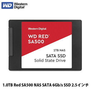 Western Digital 1.0TB Red SA500 NAS SATA 6Gb/s SSD 2.5C` # WDS100T1R0A EGX^fW^ (SSD)
