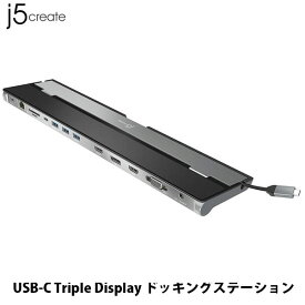 j5 create USB Type-C to Triple Display ドッキングステーション PD対応 # JCD543 ジェイファイブクリエイト (USB Type-C アダプタ)