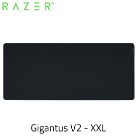 【あす楽】 【国内正規品】 Razer Gigantus V2 マイクロウィーブクロスサーフェス ゲーミング デスクサイズ マウスパッド XXL # RZ02-03330400-R3M1 レーザー (ゲーミングマウスパッド)