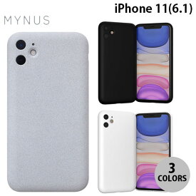 [ネコポス送料無料] MYNUS iPhone 11 CASE ミニマルデザイン エラストマーケース マイナス (スマホケース・カバー)