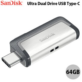 [ネコポス送料無料] SanDisk 64GB Ultra Dual Drive USB Type-C & USB A (USB 3.1 Gen 1 / USB 3.0) Flash Drive 海外パッケージ # SDDDC2-064G サンディスク (フラッシュメモリー)