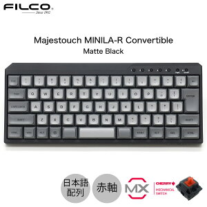 FILCO Majestouch MINILA-R Convertible {z L / Bluetooth 5.1 CX Ή CHERRY MX Ԏ 66L[ }bgubN tBR JISz _CebN RpNg