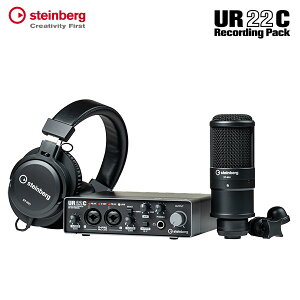 Steinberg UR22C Recording Pack USB 3.0 Type-C I[fBI MIDI I[fBIC^[tFCX wbhzE}CNZbg # UR22C R PACK X^Co[O (I[fBIC^[tFCX)