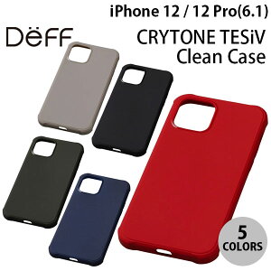 [lR|X] Deff iPhone 12 / 12 Pro CRYTONE TESiV Clean R Case fB[t (X}zP[XEJo[)
