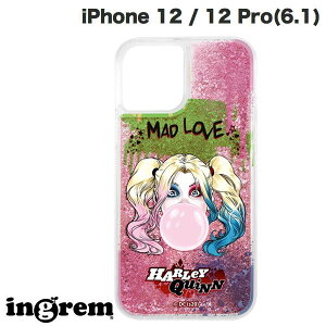 ingrem iPhone 12 / 12 Pro �o�b�g�}�� ���� �O���b�^�[�P�[�X �n�[���[�E�N�C�� # IJ-WP27LG1P/BM003 �C���O���� (�X�}�z�P�[�X�E�J�o�[)