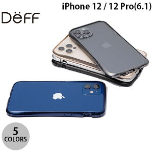 Deff iPhone 12 / 12 Pro CLEAVE Aluminum Bumper fB[t (iPhone12 / 12Pro X}zP[X) M  ҏ