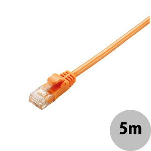 ELECOM GR Gigabit 炩LANP[u(Cat6) 5m IW # LD-GPY/DR5 GR (LANP[u)