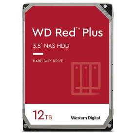 【あす楽】 Western Digital 12TB WD Red Plus 3.5インチ SATA III # WD120EFBX ウエスタンデジタル (内蔵ハードディスク)
