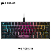 楽天市場】corsair k65 lux cherry mx rgb redの通販