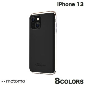 [ネコポス送料無料] motomo iPhone 13 INO LINE INFINITY CLEAR CASE Chrome モトモ (スマホケース・カバー)