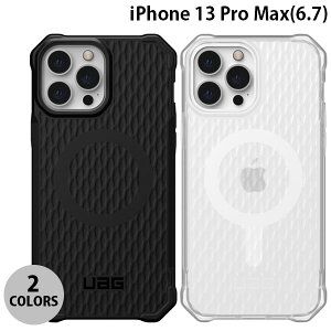 �ϏՌ��P�[�X UAG iPhone 13 Pro Max ESSENTIAL ARMOR (�G�b�Z���V�����A�[�}�[) MagSafe�Ή� ���[�G�[�W�[ (�X�}�z�P�[�X�E�J�o�[)