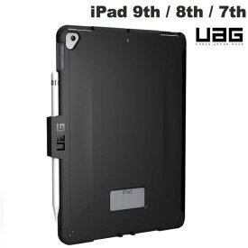 [ネコポス送料無料] UAG iPad 9th / 8th / 7th SCOUT 耐衝撃ケース スマートキーボード対応 ブラック # UAG-IPD7S-BK ユーエージー (iPadカバー・ケース)