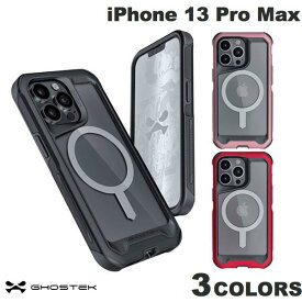 [ネコポス送料無料] GHOSTEK iPhone 13 Pro Max Atomic Slim 4 MagSafe対応 アルミ合金製スリムケース ゴーステック (スマホケース・カバー)