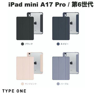 TYPE ONE iPad mini A17 Pro (��7����) / ��6���� �y���V���z���_�[�t�� �n�C�u���b�h�P�[�X �^�C�v���� (�^�u���b�g�J�o�[�E�P�[�X)