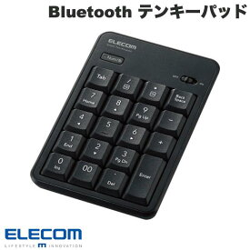 ELECOM エレコム テンキーパッド Bluetooth 5.1 ワイヤレス 静音設計 抗菌 ブラック # TK-TBM023SKBK エレコム (テンキー) テンキーボード 確定申告