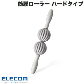 ELECOM エレコム エクリアバス ストレッチ筋膜ローラー マグネットホルダー付き ハード グレー # HCF-BTSRLHGY エレコム (生活雑貨)