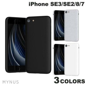 [ネコポス送料無料] MYNUS iPhone SE 第3世代 / SE 第2世代 / 8 / 7 ミニマルデザイン エラストマーケース マイナス (スマホケース・カバー) 極薄 MADE IN JAPAN 可愛い お洒落 2022春モデル対応