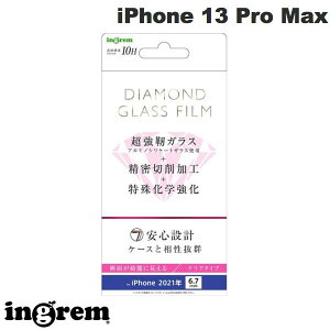 ingrem iPhone 14 Plus / 13 Pro Max _ChKXtB 10H A~mVP[g  0.4mm # IN-P33FA/DCG CO (X}zptیKXtB)