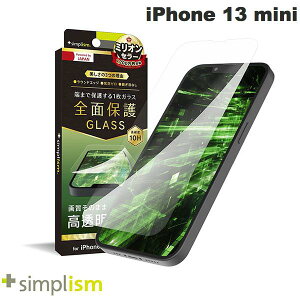 gjeB Simplism iPhone 13 mini tNA  ʕی십KX 0.5mm # TR-IP21S-GL-CC VvY (X}zptیKXtB)