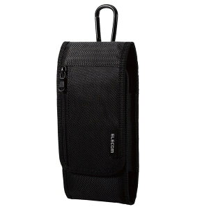 ELECOM �G���R�� �X�}�[�g�t�H���p�L�������O�|�[�` �J���r�i�t�� �x���g���[�v 3WAY���� �V���O���|�P�b�g S�T�C�Y �u���b�N # P-04CCBK �G���R�� (�X�}�z�P�[�X)