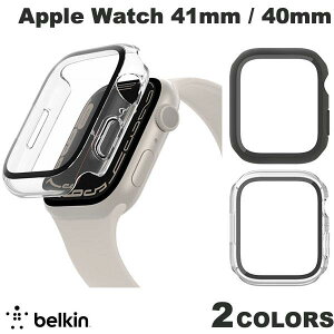 BELKIN Apple Watch 41mm Series 8 / 7 / 40mm SE 2 SE / 6 / 5 / 4 9HKX Screen Protector + PC Bumper یP[X xL (AbvEHb`P[X Jo[) fB[X