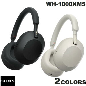 SONY WH-1000XM5 ���C�����X �m�C�Y�L�����Z�����O Bluetooth 5.2 �X�e���I�w�b�h�Z�b�g �\�j�[ (���� �w�b�h�z��) �n�C���] �����R�� �}�C�N