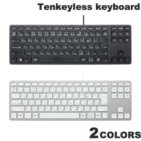 【あす楽】 Matias Wired Aluminum Tenkeyless keyboard for PC 日本語配列 有線キーボード テンキーレス マティアス (キーボード) JIS配列
