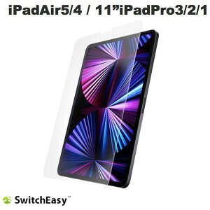 [lR|X] SwitchEasy 10.9C` iPad Air 5 / 4 / 11C` iPad Pro M1 3 / 2 / 1 Glass Defender  u[CgJbg 0.33mm XCb`C[W[
