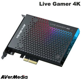 AVerMedia TECHNOLOGIES Live Gamer 4K 高リフレッシュレートパススルー対応 PCI Express x4 Gen2 キャプチャーボード # GC573 アバーメディアテクノロジーズ (拡張カード)