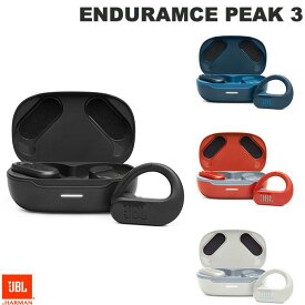 【あす楽】 JBL ENDURANCE PEAK 3 ワイヤレス Bluetooth 5.2 防水防塵対応 完全ワイヤレスイヤホン ジェービーエル (左右分離型ワイヤレスイヤホン) エンデュランスピークスリー ランニング 耳掛け タッチコントロール