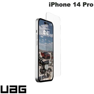 UAG iPhone 14 Pro SCREEN SHIELD PLUS ��d�����K���X�t�B���� Clear 0.5mm # UAG-IPH22MB-SPPLS ���[�G�[�W�[ (�X�}�z�p�t���ی�K���X�t�B����)