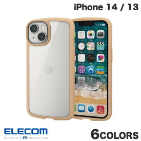 [ネコポス送料無料] ELECOM エレコム iPhone 14 / 13 TOUGH SLIM LITE フレームカラー (スマホケース・カバー)