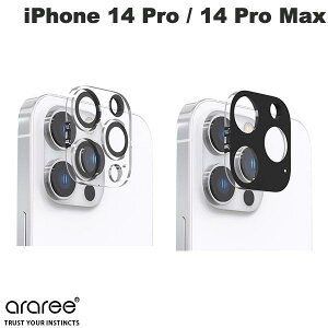 �y�݌Ɍ���z araree iPhone 14 Pro / 14 Pro Max �J������p�����K���X�t�B���� C-SUB CORE �A�����[ (�J���������Y�v���e�N�^�[)