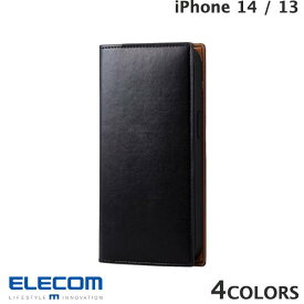 [ネコポス送料無料] ELECOM エレコム iPhone 14 / 13 ソフトレザーケース イタリアン(Coronet) (スマホケース・カバー)
