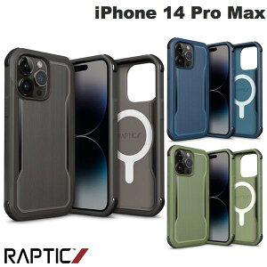 �y�݌Ɍ���z RAPTIC iPhone 14 Pro Max Fort MagSafe�Ή� �ϏՌ��P�[�X ���v�e�B�b�N (�X�}�z�P�[�X�E�J�o�[)