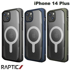 �y�݌Ɍ���z RAPTIC iPhone 14 Plus Secure MagSafe�Ή� �ϏՌ��P�[�X ���v�e�B�b�N (�X�}�z�P�[�X�E�J�o�[)