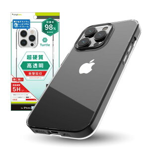 �g���j�e�B Simplism iPhone 14 Pro Max [Turtle] �n�C�u���b�h�P�[�X �N���A # TR-IP22L3-TT-CL �V���v���Y�� (�X�}�z�P�[�X�E�J�o�[)