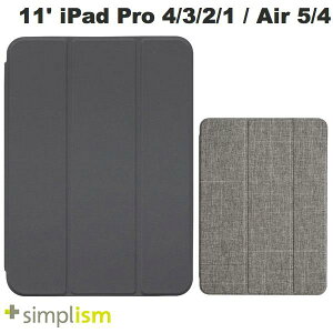 gjeB Simplism 11C` iPad Pro M2 4/ M1 3 / 2 / 1 / iPad Air 5 / 4 FLIP SHELL wʃNA tbvVFP[X VvY (^ubgJo[EP[X)