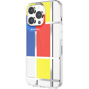 [lR|X] SwitchEasy iPhone 13 Pro Artist PCxTPU nCubhP[X Mondrian # SE_IMPCSPTAI_MD XCb`C[W[ (X}zP[XEJo[)